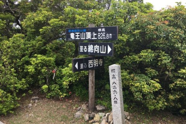 【綿向山：後編】綿向山の山頂から縦走コースで竜王山へ♪