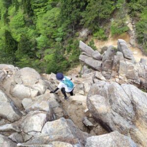 【御在所岳】キレット越えと奇石巡りのロックな中登山道から武平峠コース周回！
