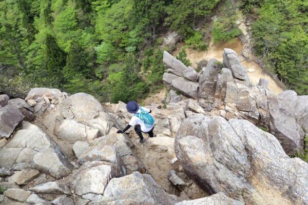 【葛城山】鬼滅の刃･聖地巡礼地から櫛羅の滝コースでススキ満開の山頂へ♪
